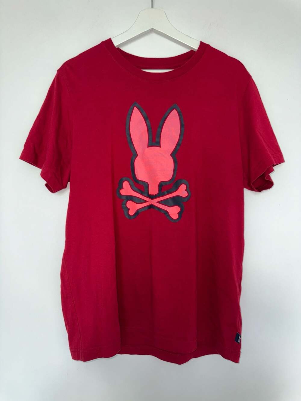 Psycho Bunny Graphic Logo T-Shirt Red Size 5